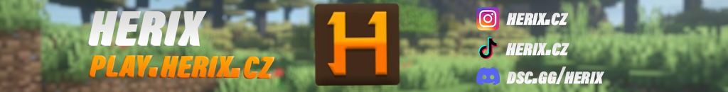🔥 Herix.cz - Creative Housing • Survival RPG [Real] • Minihry 🔥 banner